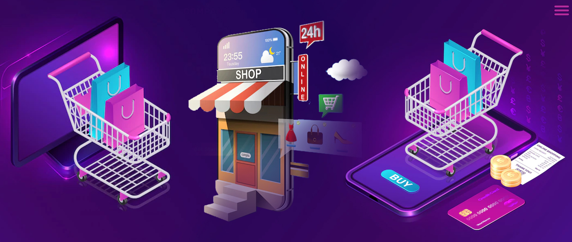 e-commerce website development mira road